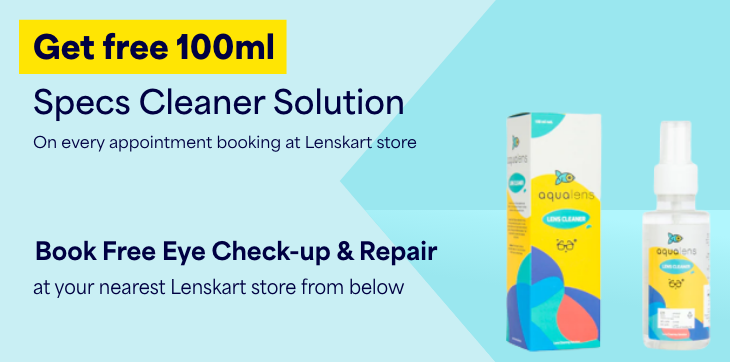 Get free 100ml  Specs Cleaner Solution